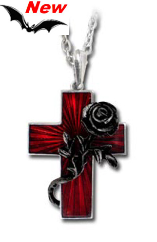 Order of the Black Rose Pendant, by Alchemy Gothic